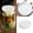 White, variant on 70mm Airtight Glass Storage Jar With White Cap And Silicone Seal Ring For Kitchen Pantry Organization