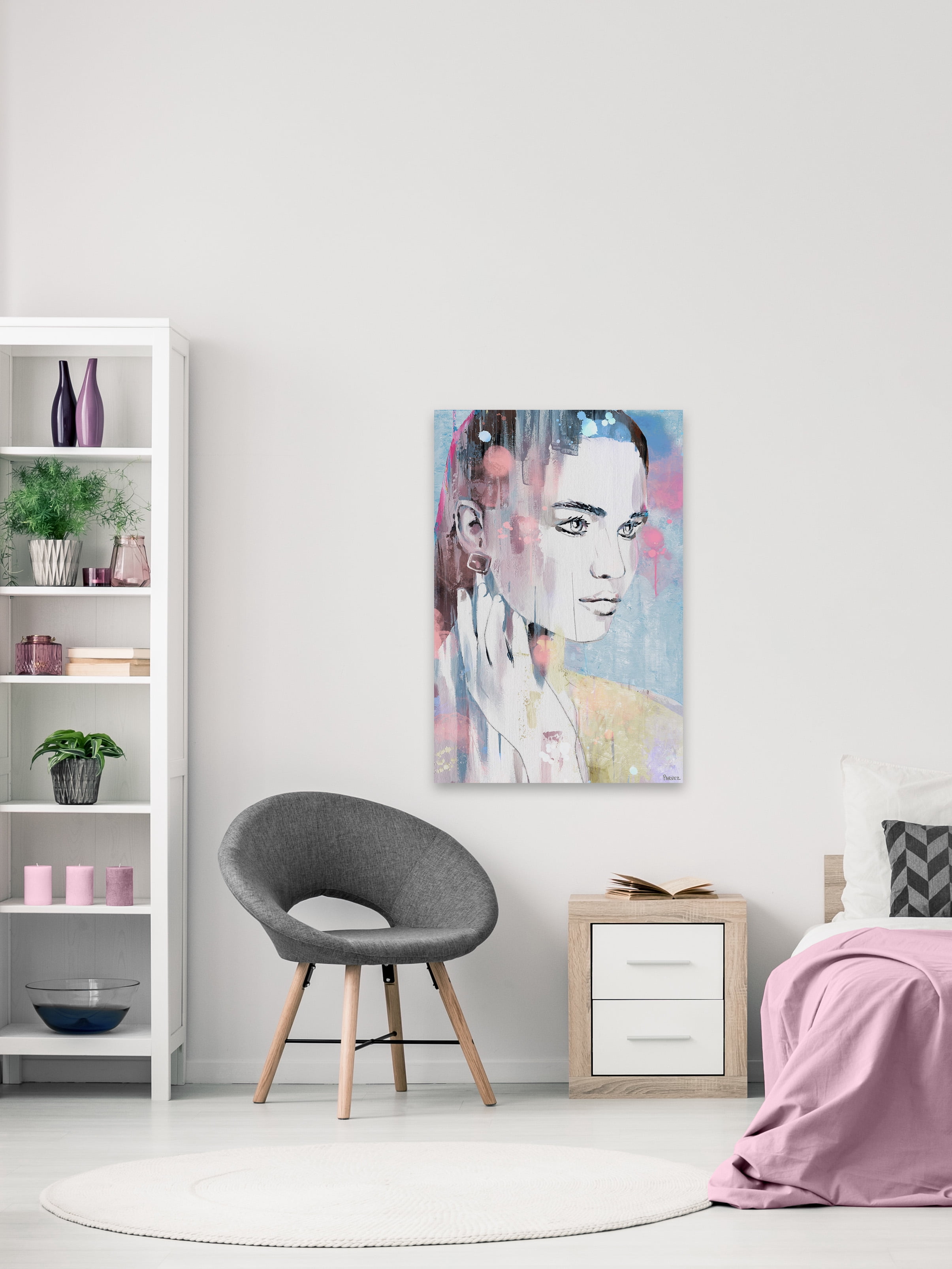 Parvez Taj Feel the Power Canvas Wall Art