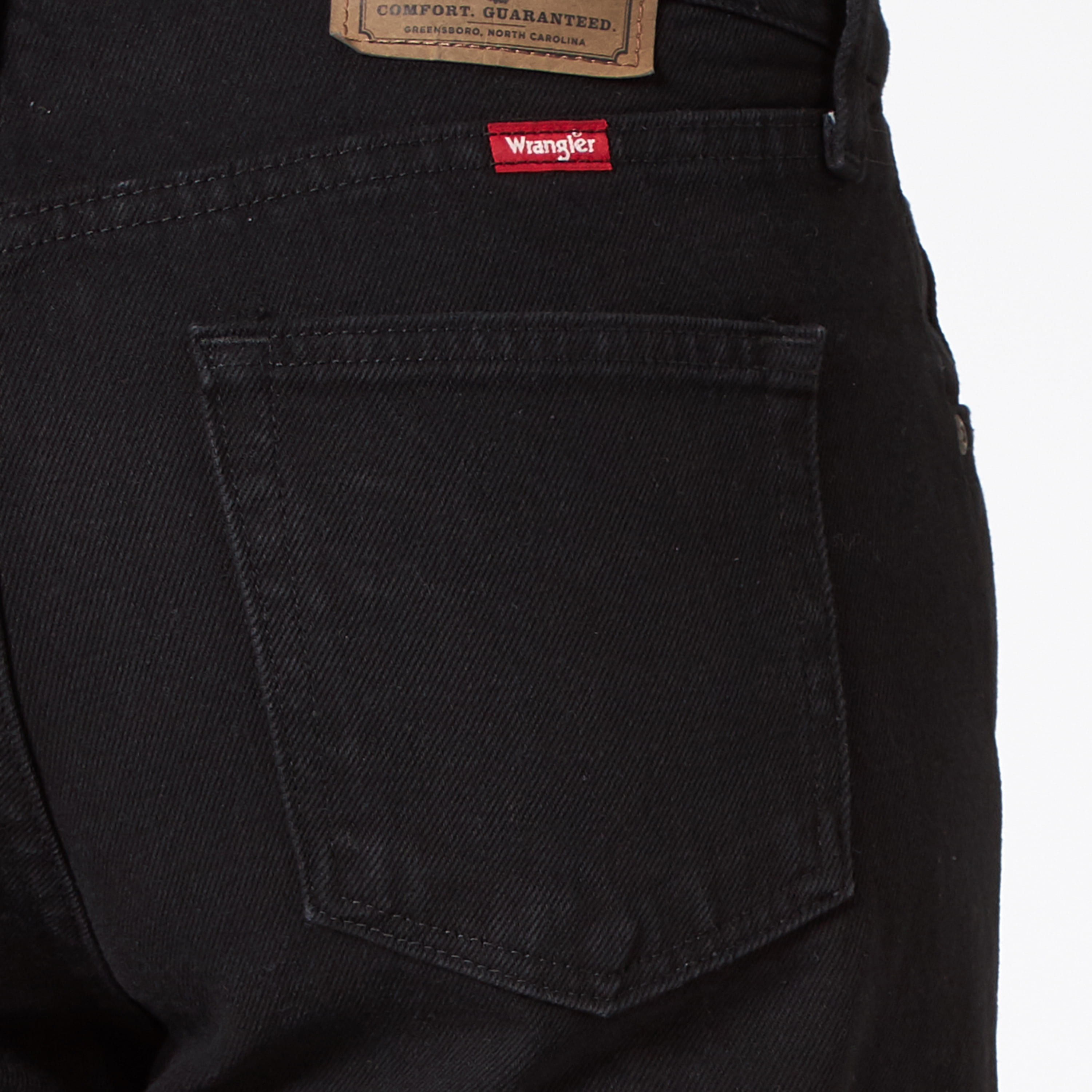 Black wrangler online jeans