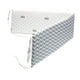 thumbnail image 2 of Almohadilla lateral para cuna,Forro de cuna para bebé acolchado en el interior de la cuna grueso,Cojín acolchado lateral para cuna transpirable para niños y niñas,Cojín Corona blanca, 2 of 8