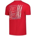 thumbnail image 4 of Men's  Red Wisconsin Badgers Comfort Colors OHT Camo Overlay T-Shirt, 4 of 4