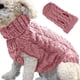 thumbnail image 2 of Suéter de cuello alto para perros, ropa de punto para cachorros de mascotas, chaleco grueso y cálido para otoño e invierno Ormromra  222324-5, 2 of 8