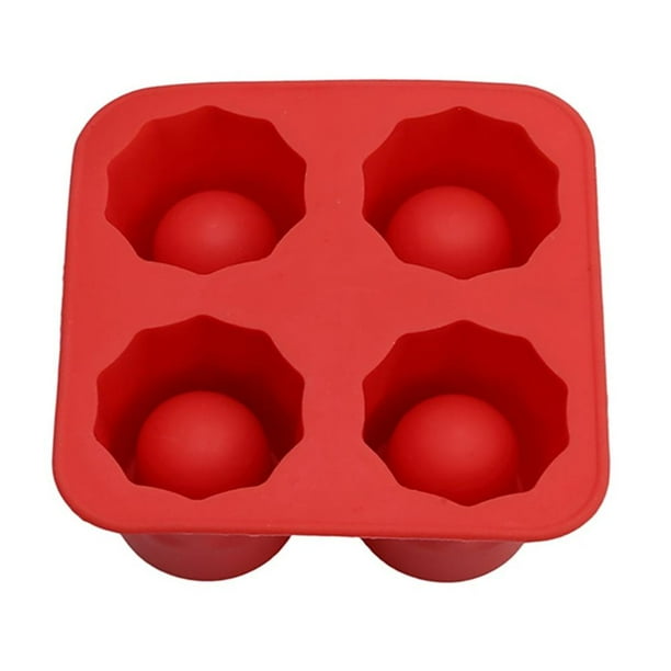 Bandeja Reutilizable Del Molde De La Taza De Hielo De La Cerveza Del Silicón, Categoría Alimenticia Para La Cocina Del Hogar De La Fiesta De Verano