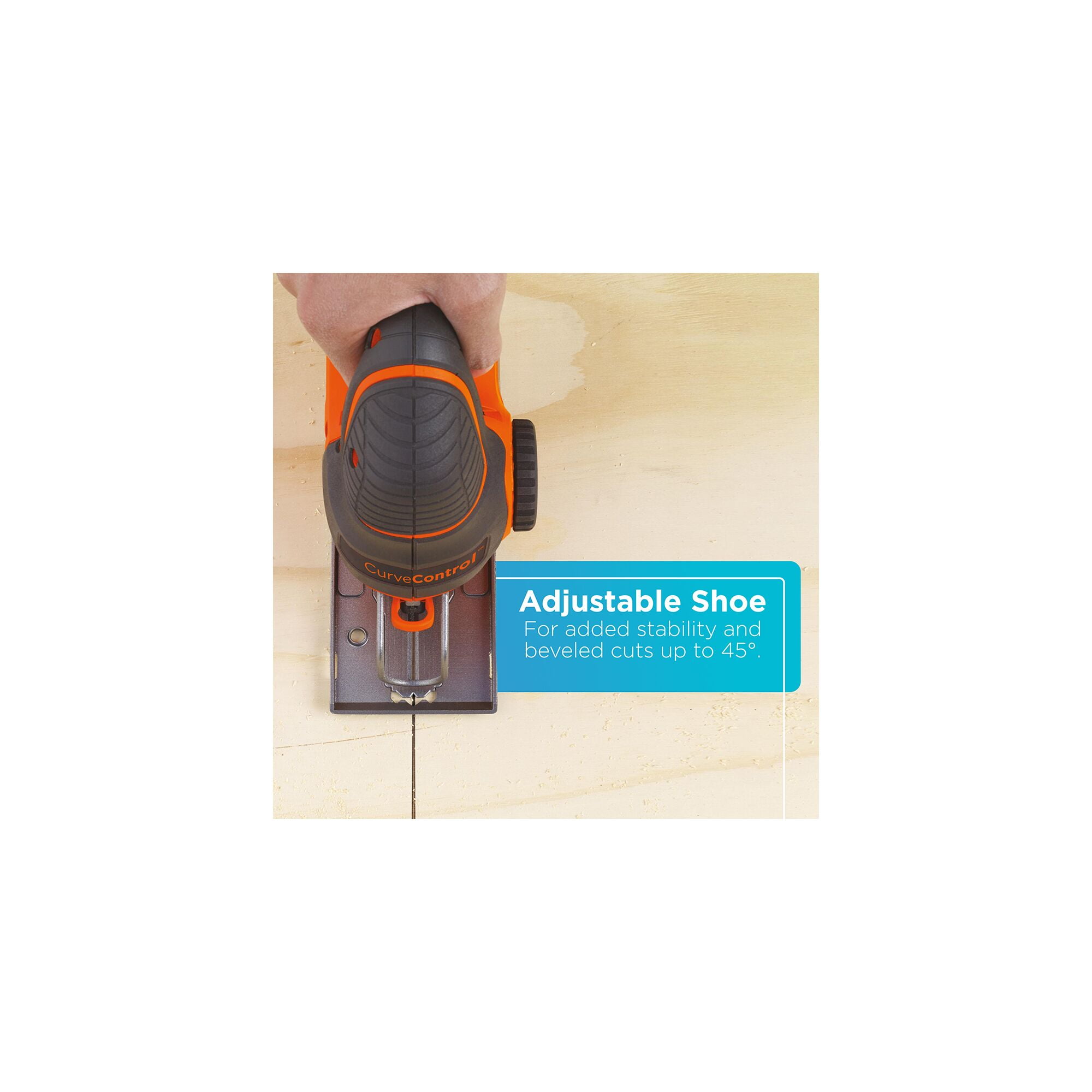 BLACK+DECKER 5 Amp Electric Jig Saw with CurveControl, BDEJS600C