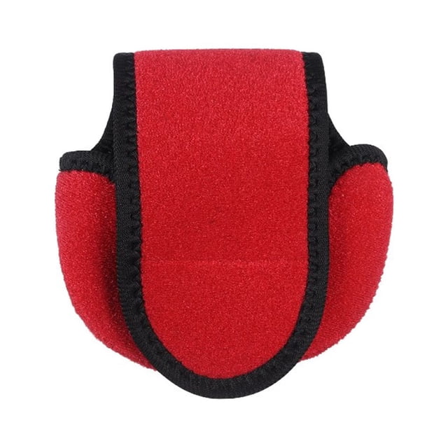 Soidarity Bolsa de cubierta de carrete de pesca, bolsa de curricán de Color sólido Simple profesional, accesorios, Protector, accesorio para Pescar
