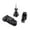 Black, variant on Adjustable Pivot Arm for Sports Cameras Sturdy Aluminum Alloy, Multiple Angle Extension, for Gopro Camera