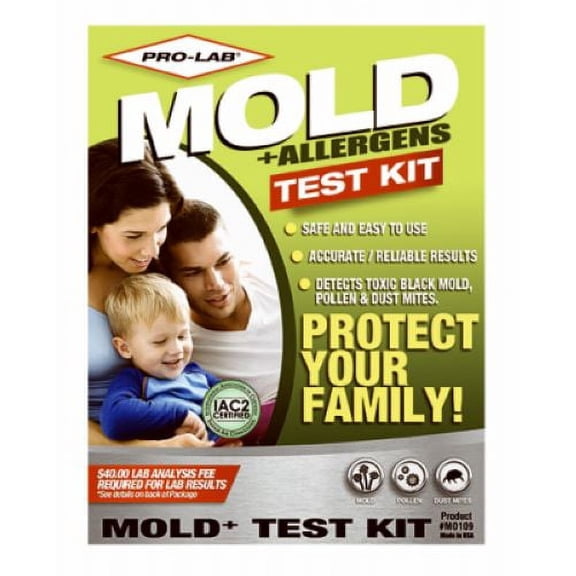 Professional Lab MO109 Do It Yourself Professional Mold Test Kit - Quantity of 4