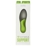 SofSole Sof Sole FIT Unisex Full-Length Foam Shoe Insert, Men's 13-14, High Arch