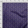 thumbnail image 3 of oneOone Georgette Viscose Violet Fabric Bird Craft Projects Decor Fabric Printed By The Yard 42 Inch Wide, 3 of 5