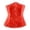 Red, variant on Short Waist Trainer Corset Belt Leather Shaping Girdle For And Figure,Color:Red