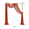 thumbnail image 3 of Monstrate El elegante de la boda del poliéster cubre para el cuidado fácil encantador de la tela que cubre el de la boda de la ceremonia Kits de decoración para fiestas bermellón, 3 of 6