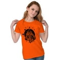 thumbnail image 3 of Cosmos Astronaut Space Stylish Womens Fitted Plus Size Graphic Tee Brisco Brands 2X, 3 of 5