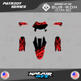 thumbnail image 2 of Kalair GFX Graphics Kit for Sur-ron Ultra Bee Patriot Series, 2 of 6