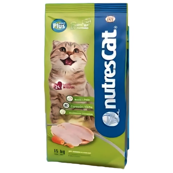 Alimento Para Gato NutresCat Original Para Todos los Tamaños de 15 kg