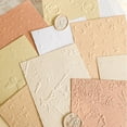 thumbnail image 2 of Dekaim-10 Hojas De Papel Gofrado para álbum De Recortes, Suave, Resistente A Las Arrugas, Papel Decorativo para Manualidades DIY para Planificador De Diario Artístico, 2 of 5