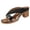 Red, variant on Beach Flower Platform Dress High Heels Slipper Sandals for Women Boho Fashion Casual Color Block Leather Chunky Block Heeled Slip on Slides Summer Shoes Sky Blue Size 6.5