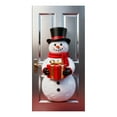 thumbnail image 3 of Feltree Christmas Door Cover for Holiday Party Decoration, Easy Hang Polyester Fabric for Front Door, Wall and Table Use, 3 of 8
