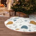 thumbnail image 5 of Fotbe Cute Doodle Turtles Pattern Christmas Tree Skirt, Tree Skirts Plush Christmas Decorations, Christmas Tree Skirts Xmas Decorations Holiday Party Decor-30", 5 of 6