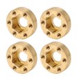 thumbnail image 4 of Adaptador De Cubo Hexagonal De Rueda RC, Fácil Desmontaje 4 Uds. Pesos De Rueda De Latón Para Reemplazo ANGGREK Otros, 4 of 8