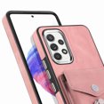 thumbnail image 6 of Nalacover Wallet Case for Samsung A32 4G, Premium Leather Case with Card Holder, 360°Rotation Ring Kickstand, RFID Blocking Protective Magnetic Back Clsoure Case for Samsung Galaxy A32 4G, Pink, 6 of 13