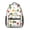 Basketball And Wow, variant on Basketball and Silhouette Orange 17" School Backpacks for Teens,Waterproof Oxford Fabric,S-Shape Padded Straps for School,Travel,Hiking,Camping