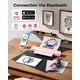 thumbnail image 2 of Impresora portátil Phomemo M08F inalámbrica Bluetooth rosa con funda, 2 of 7