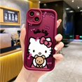 thumbnail image 1 of Coque souple pour iPhone 12 Mini 16 Plus 16e 11 15 Plus XS XR 14 11Pro 13 Pro MAX, jolie Sanrio Hello Kitty, 1 of 4