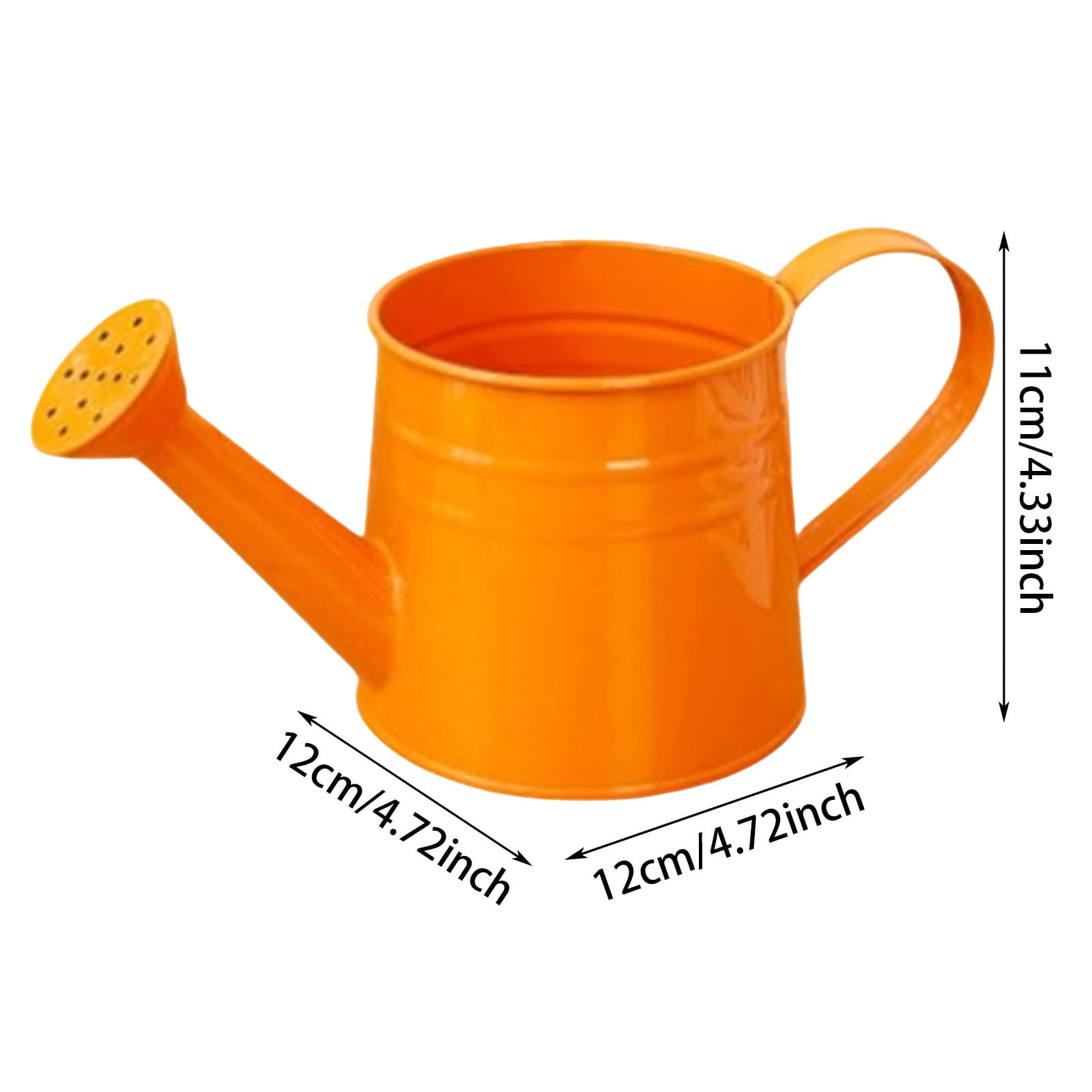 Metal Watering Can for Garden and Indoor Plants, Sprinkling Can for Outdoor Flowers Lawn, Gardening Tool Accessories for Watering, Rust Resistant