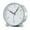green, variant on CHUANK Analog Alarm Clocks for Bedrooms 4 inch Silent Non Ticking Battery Operated with Night Light Small Retro Simple Design Clock for Table Bedside Desk Travel White)