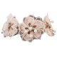thumbnail image 1 of Collar de flores de encaje para perros y gatos, adorno lindo para el cuello para cachorros con cierre de langosta (rosa M), 1 of 3