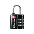 thumbnail image 1 of Master Lock Cadenas 3 Chiffres Tsa, Finition Noire, 30 mm, 1 of 1