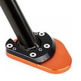 thumbnail image 2 of Placa Accesorio para Motocicleta Color Naranja Sunnimix Kickstand Side Stand Pad, 2 of 6