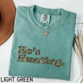 thumbnail image 4 of He's Hunting Camo Letter Tee – Funny Rustic Graphic T-Shirt for Hunting Wives & Couples, 4 of 6