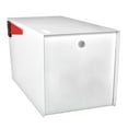 thumbnail image 3 of Mail Manager Street Safe Locking Security Mailbox (Rear Access), Alpine White, 3 of 9