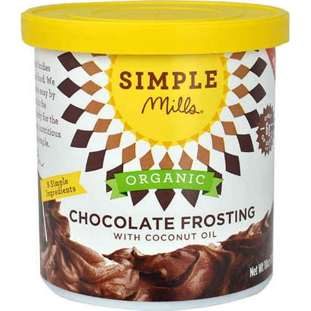Simple Mills Organic Frosting Chocolate -- 10 oz pack of