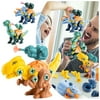 Mnycxen Take Apart Dinosaur Building Toys Kit With Screwdriver Diy Dinosaur Shooting Play Kit Education Toys