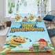 thumbnail image 2 of Henry Hugglemonster Conjunto de sábanas temático, trío de piezas, cómodo y amigable con la piel, diseño único, regalo de decoración para el hogar para familiares, amigos y fans,140cm *210cm, 2 of 6