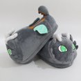 thumbnail image 3 of Zapatillas de felpa Aphmau para hombre y mujer, pantuflas de algodón cálidas para el hogar, Gato de coque, hamburguesa, gato, invierno, 2025, 3 of 4