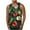 Green, variant on Mens Tank Tops Summer Athletic Sleeveless Shirts Beach Tropical Graphic Tank Tops Men Cut Off Muscle Shirts