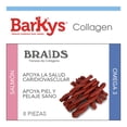 thumbnail image 3 of Premios para Perro Barkys Colageno Trenzas Salmon 8 pz, 3 of 6