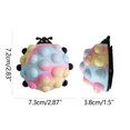 thumbnail image 2 of Silicona Grip Ball Descompresión Burbuja Música Fingertip Vent Juguetes Juguetes educativos Descompresión Juguetes Regalos Wmkox8yii HAHFKSH494, 2 of 2