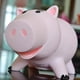 thumbnail image 1 of Hucha de plástico con forma de cerdito de Toy Story de Yjmei, hucha decorativa para regalo de niños, 1 of 5