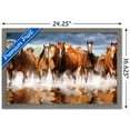 thumbnail image 3 of Horses Wall Poster, 14.725" x 22.375", Framed, 3 of 5