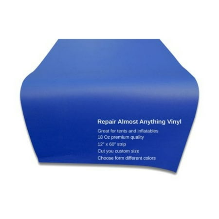 - Pogo Vinyl Strip for Inflatable Bounce House Repair Commercial Grade, Blue