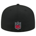 thumbnail image 4 of Men's New Era  Black Tampa Bay Buccaneers Color Pop 59FIFTY Fitted Hat, 4 of 5