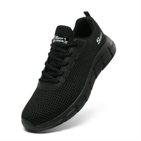 HAOSHIDUO Men s Running Shoes Breathable Soft Non Slip Mesh Walking Shoes Lightweight Casual Fashion Sneakers