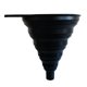 thumbnail image 1 of Funnel plegable Cocina plegable de silicona Botella de agua Botella de agua líquido líquido Transferencia Frannel, negro Jooan Hogar, 1 of 2