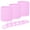 Pink, variant on Muka 24 Pcs Silicone Wristbands for Adults, Blank Rubber Bracelets Sports Accessories - Forest Green