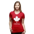 thumbnail image 2 of Womens Eh Team Canada T shirt Funny Canadian Shirts Novelty T shirt Hilarious (Red) - XL, 2 of 3