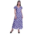 thumbnail image 2 of Moomaya Long Maxi Dress For Womens Short Sleeve Formal/Casual Dress With Pockets S-XXL, 2 of 7